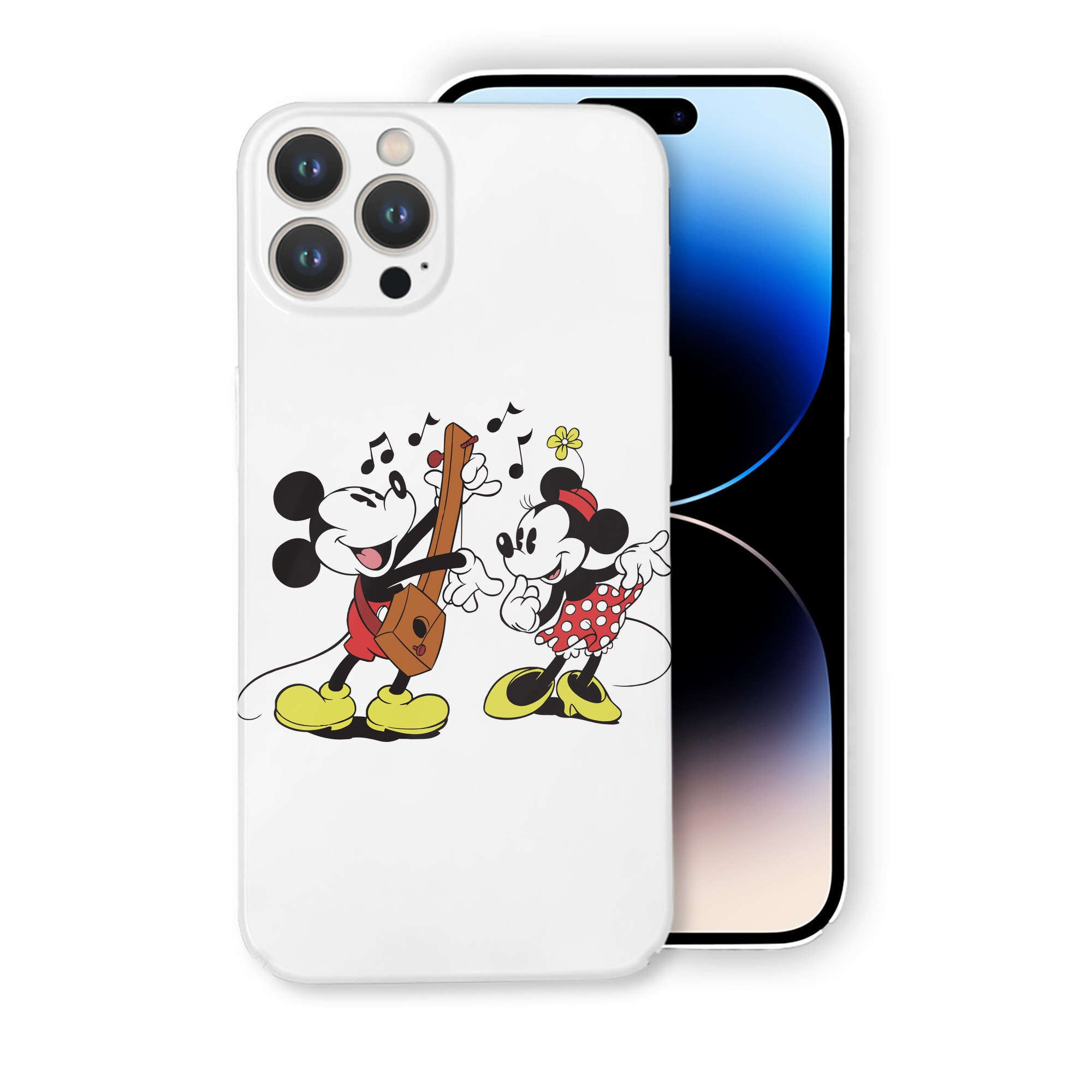 （画像用） ミッキーマウス Mickey Mouse 【iPhone 14シリーズ対応】ハードケース